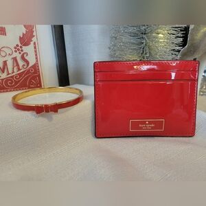 Kate Spade Red Card Holder